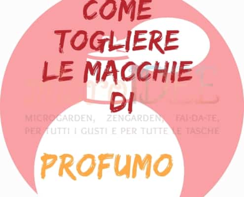 Macchie profumo