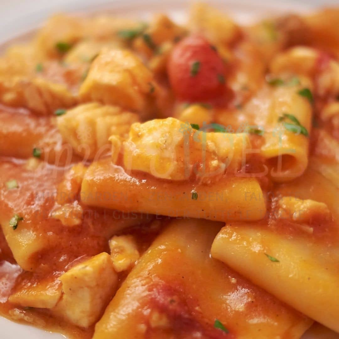 Paccheri al salmone