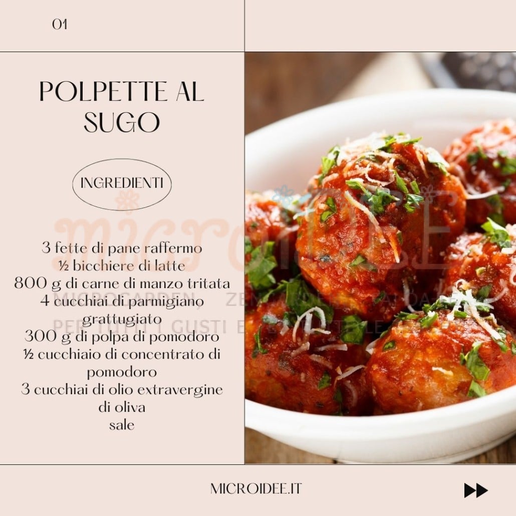 Polpette al sugo