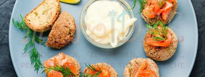 polpettine di salmone