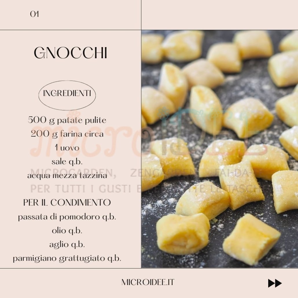 gnocchi di patate